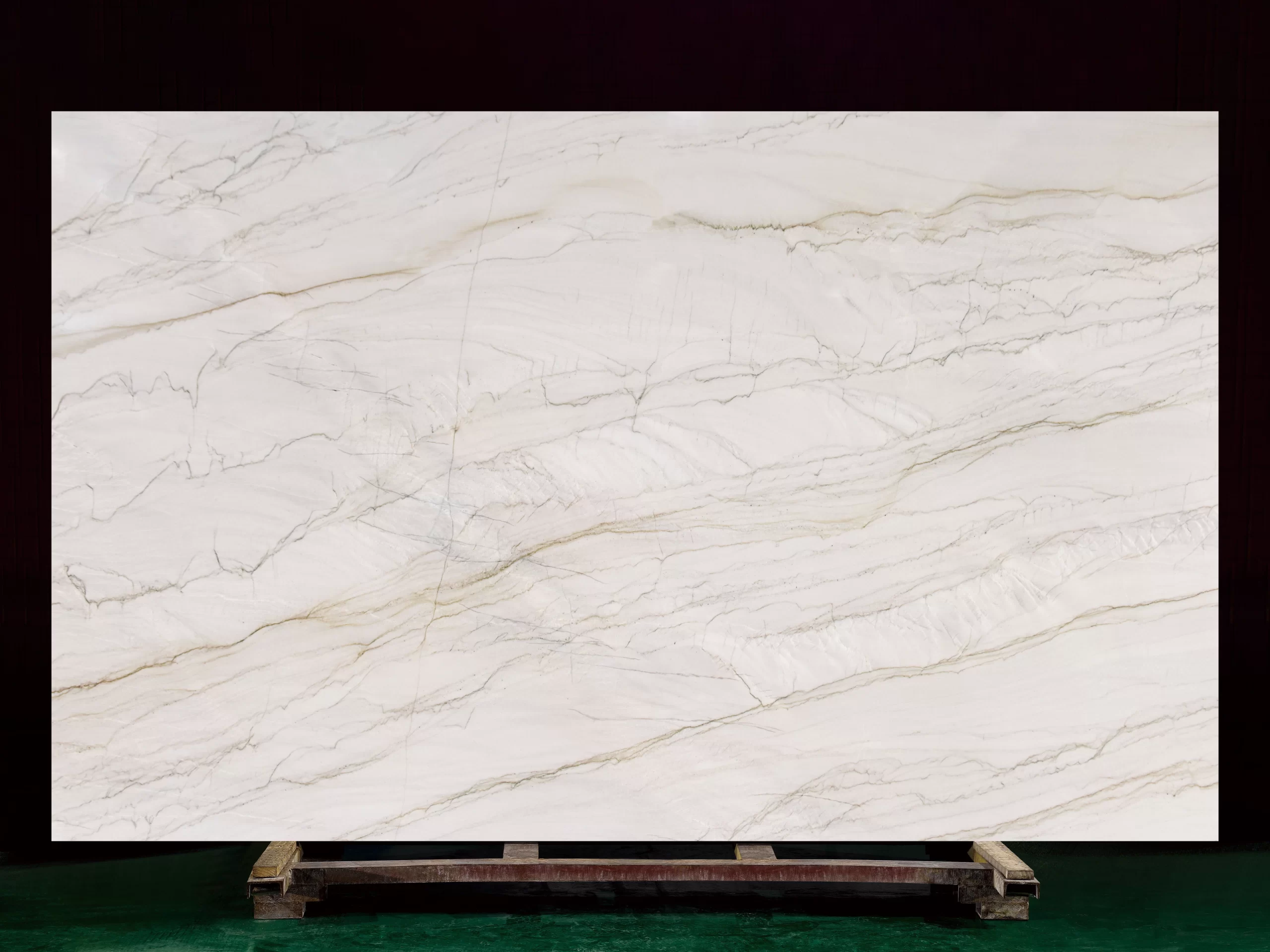 Infinity White Quartzite Slab